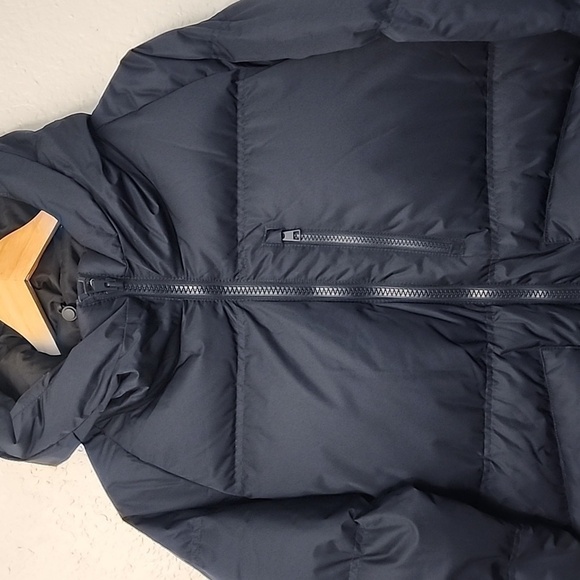 Mondetta Outdoor Project Mid Length Puffer Jacket Navy - Picture 4 of 16